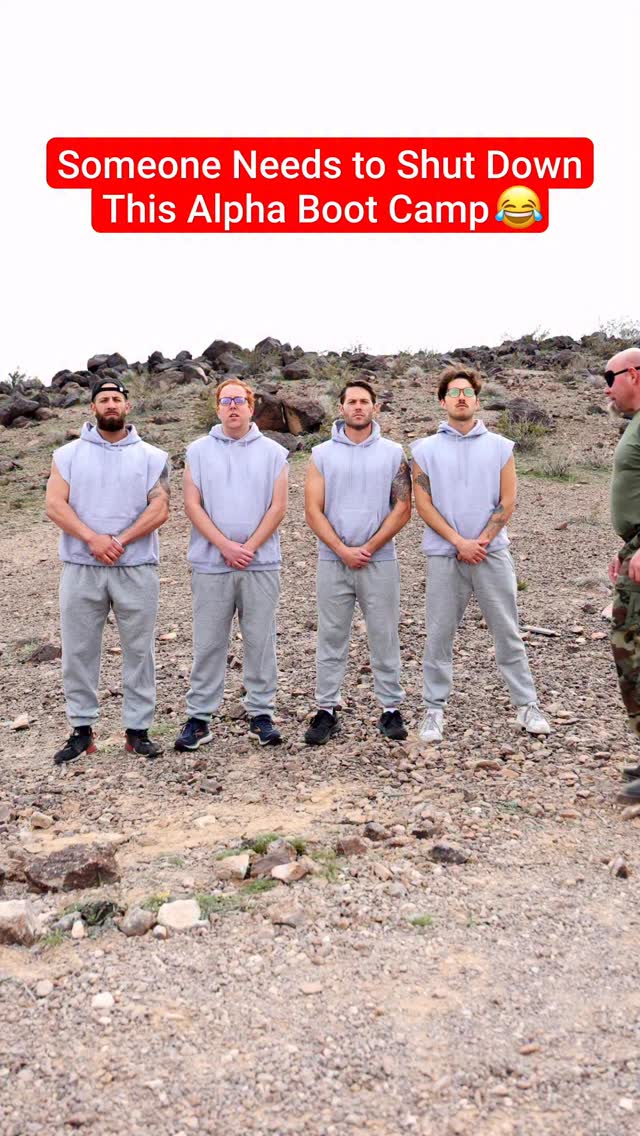 Cross X Agency Las Vegas fitness brand content for Alpha Lion Boot Camp desert shoot