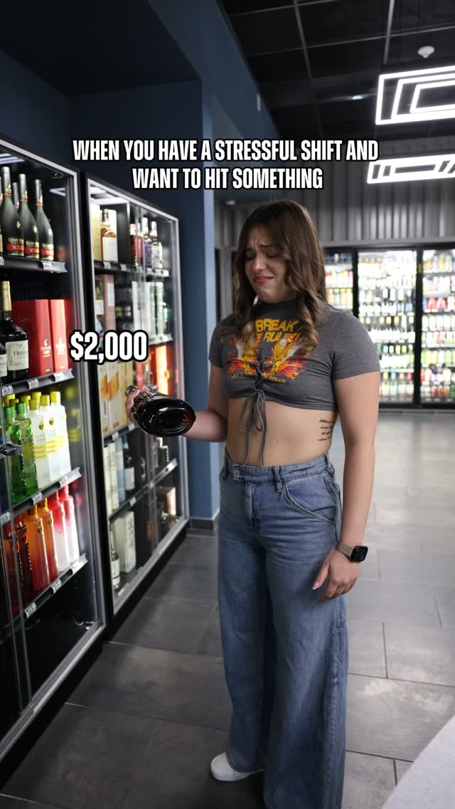 Cross X Agency Las Vegas retail brand content: Liquor Loft relatable humor video