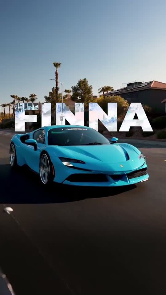 Las Vegas exotic car videography: Ferrari SF90 Spider build reel