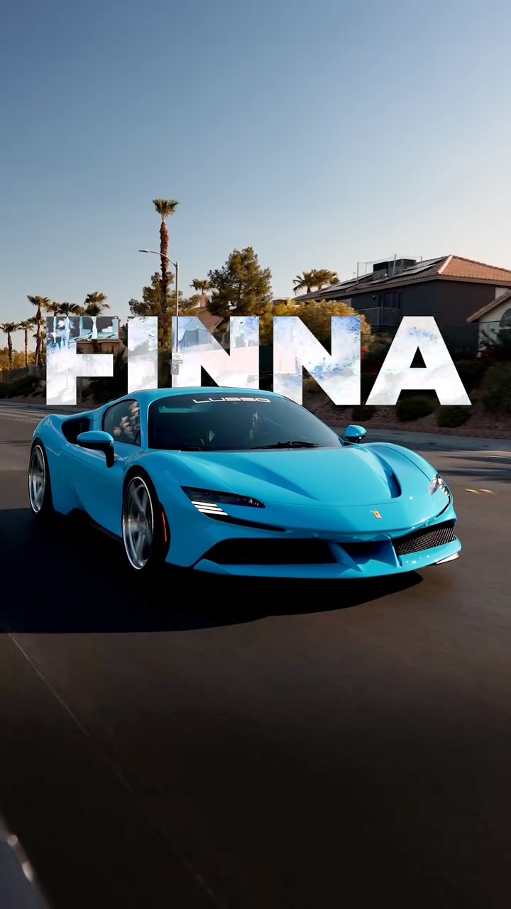 Cross X Agency Las Vegas automotive content: Ferrari SF90 scroll-stopping visual hook