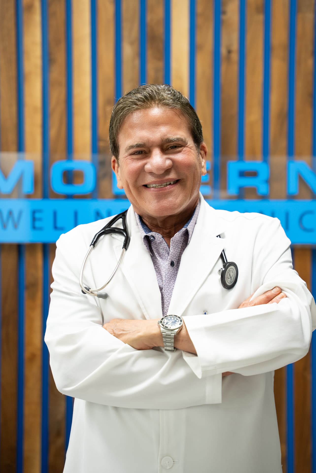 Doctor in white coat at Modern Wellness Clinic Las Vegas