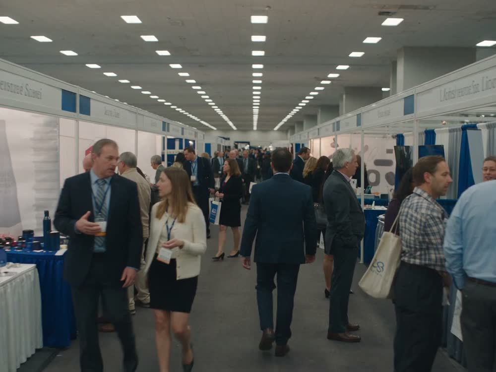 Trade show floor coverage filmed by Cross X Agency at the NACS Show in Las Vegas
