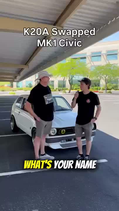 1974 Honda Civic, K20A swap