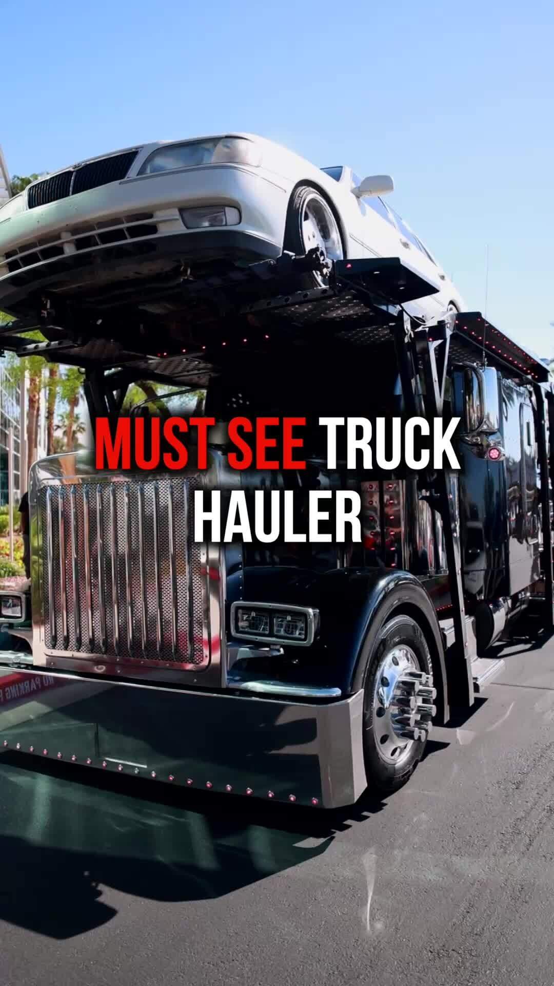 Cross X Agency Las Vegas automotive video: must-see custom truck hauler transporter