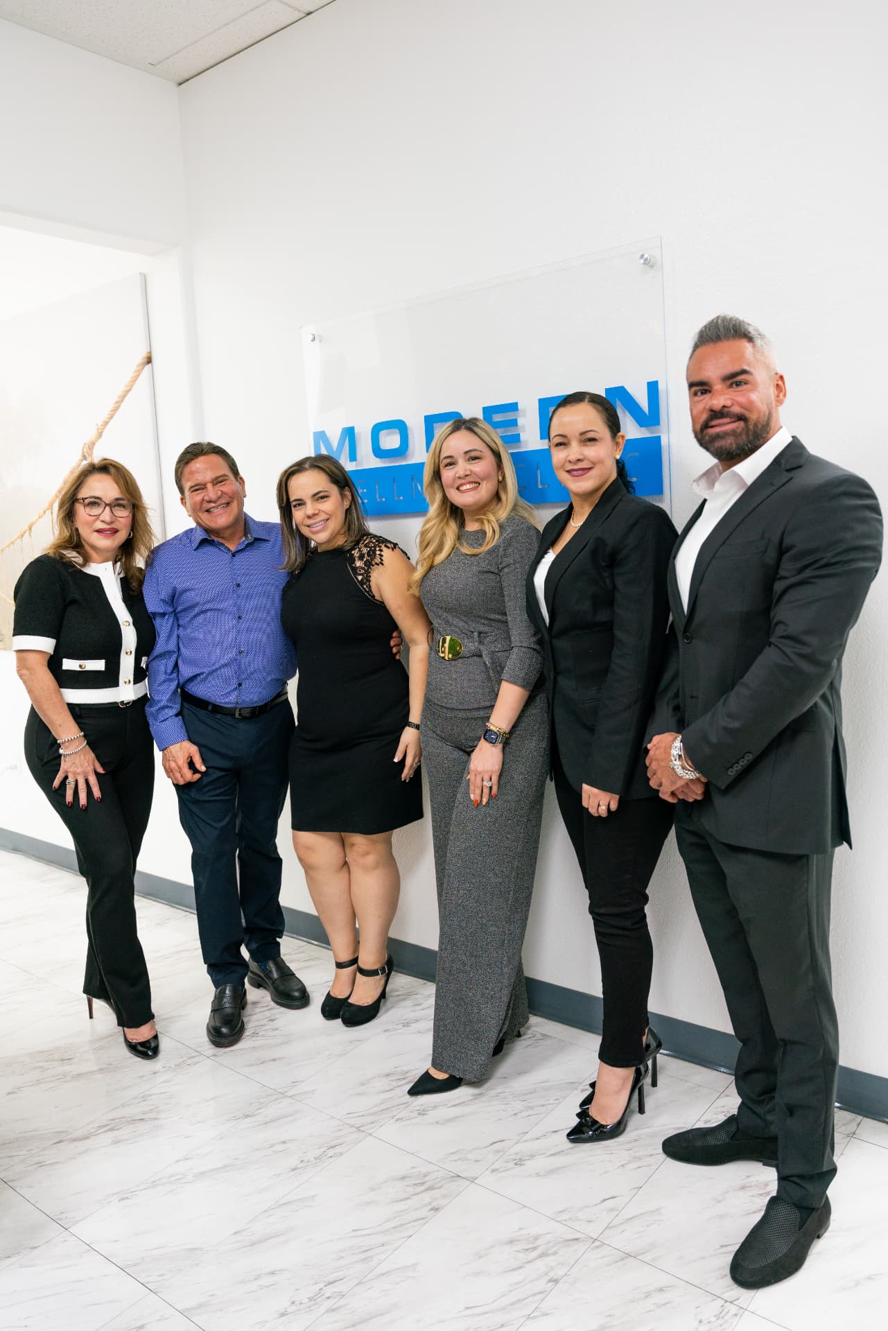 Modern Wellness Clinic team photographed by Cross X Agency in Las Vegas