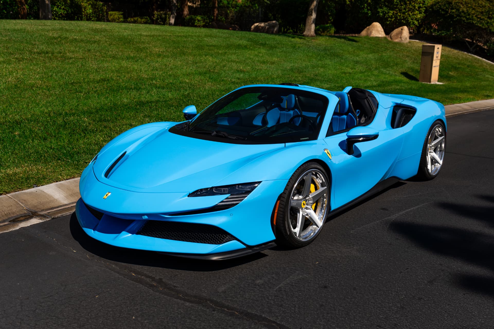Ferrari photographed for Lusso Auto Design by Cross X Agency